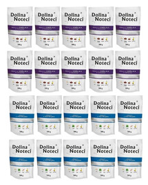 DOLINA NOTECI Premium Mix saveurs Riche en truite et lapin avec canneberges 20x500 g
