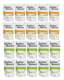 DOLINA NOTECI Premium Mix saveurs Riche en canard avec citrouille et gibier 20x500 g