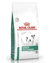 ROYAL CANIN Vet Dog Satiety Small Dog 2 x 1,5 kg : croquettes pour chiens adultes de petite race en surpoids ou obèses