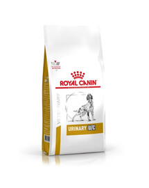 ROYAL CANIN Dog Urinary U/C Low Purine: croquettes pour chiens adultes, destinées au traitement des calculs métaboliques récurrents 4 x 2 kg