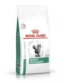 ROYAL CANIN Satiety Support Weight Management Feline : croquettes pour chats adultes en surpoids ou obèses, 2 x 1,5 kg