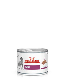 ROYAL CANIN Renal Canine 24 x 200 g : aliments humides pour chiens souffrant d'insuffisance rénale chronique
