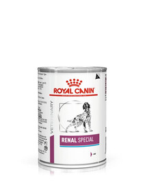 ROYAL CANIN Renal Special Canine: aliments humides pour chiens souffrant d'insuffisance rénale chronique 24 x 410 g