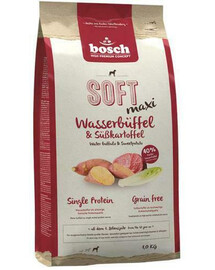 BOSCH Soft Maxi : buffle d'eau et patates douces, 2 x 1 kg