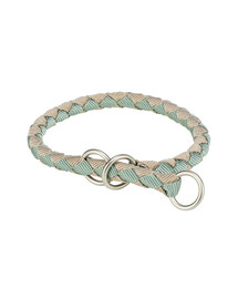 TRIXIE Cavo Collier à serrage pour chien XS–S : 25–31 cm/o 12 mm sauge/sable
