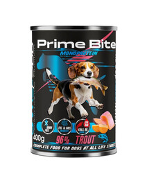 GAME DOG Prime Bite Truite avec patate douce nourriture humide pour chiens de tous âges 400g