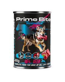 GAME DOG Prime Bite Cerf aux pommes nourriture humide pour chiens de tous âges 400g