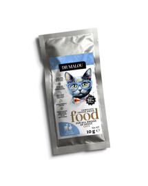 DR MALOU Nourriture lyophilisée Canard et agneau pour chats 10 g