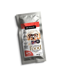 DR MALOU Nourriture lyophilisée Canard avec lapin nourriture sèche pour chiens 10g