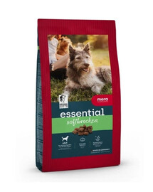 MERA Essential Soft Brocken Volaille, croquettes semi‑humides pour chien 12,5 kg