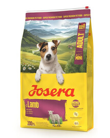 JOSERA Lamb Adult Mini 2x10 kg alimentation mono-protéique pour petits chiens