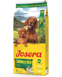 JOSERA Mother and Puppy Salmon with Rice 2x12,5kg pour chiots, chiennes gestantes et allaitantes