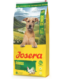 JOSERA Senior Balance 2x12,5 kg pour chiens âgés, faible teneur en matières grasses