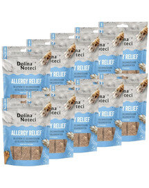 DOLINA NOTECI Smart Chews Allergy Relief 10x100g soutien en cas d'allergies alimentaires, friandises séchées pour chien