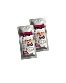 DR MALOU Liofilisé Poulet et potiron nourriture sèche pour chiens 2×10 g