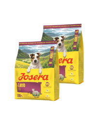 JOSERA Lamb Adult Mini alimentation monoproteinée pour petits chiens 2x900g