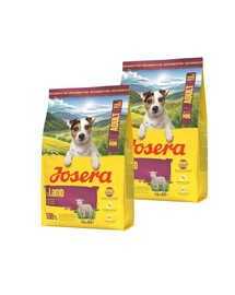 JOSERA Lamb Adult Mini: aliment mono-protéique pour petits chiens 2 x 3 kg