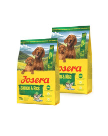 JOSERA Mother and Puppy Salmon with Rice pour chiots, chiennes gestantes et chiennes allaitantes 2 x 3 kg