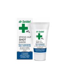 DR SEIDEL Stress Out SHOT, pâte apaisante pour chien et chat 30 g