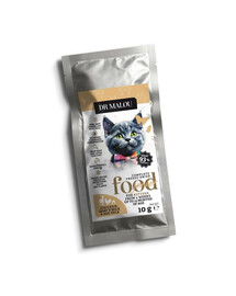 DR MALOU Kitten Liofilisé Poulet au lait de chèvre & jaune d’œuf, croquettes pour chatons 2×10 g