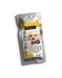 DR MALOU Liofilisé Poulet et potiron nourriture sèche pour chiens 2×10 g