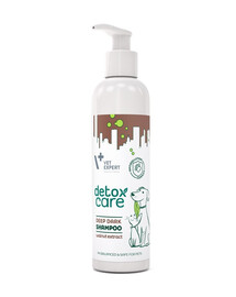 VET EXPERT Detox Care Deep Dark Shampooing Chiens, chats 250 ml