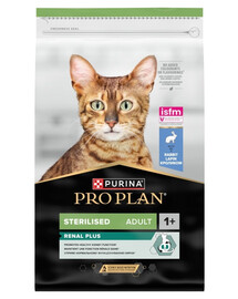 PURINA PRO PLAN Sterilised Renal Plus Riche en lapin nourriture sèche pour chats stérilisés 2x10kg