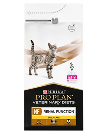 PURINA PRO PLAN Veterinary Diets Feline NF EarlyCare croquettes pour chats atteints d'insuffisance rénale chronique à un stade précoce 2x1,5kg