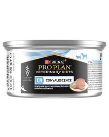 PURINA PRO PLAN Veterinary Diets Canine & Feline CN Convalescence aliments humides pour chiens et chats en convalescence 6x195g