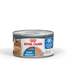 ROYAL CANIN Light Weight Care AirLift, nourriture humide mousse pour chats adultes, maintien du poids corporel idéal 12×85 g