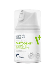 VET EXPERT Caryodent Enzymatic Toothpaste pâte enzymatique pour chien et chat 50 ml
