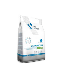 VET EXPERT Veterinary Diet Dog Dermatosis Rabbit and Potato Small Breed croquettes pour chiens de petite taille souffrant de troubles dermatologiques 2 kg