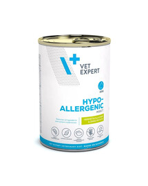 VET EXPERT Veterinary Diet Dog Hypoallergenic Insect pâtée 375 g