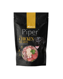 PIPER Animals cœurs de poulet et épinards nourriture humide pour chien 500 g