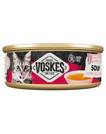 VOSKES Soup with Salmon soupe au saumon pour chats 50 g