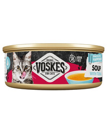 VOSKES Soup with Tuna soupe au thon pour chats 50 g