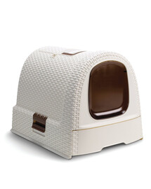 CURVER Toilette pour chat beige