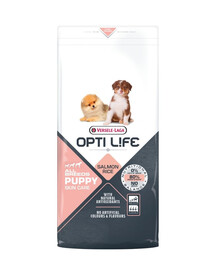 VERSELE LAGA Opti Life Puppy Skin Care All Breeds pour chiots sensibles toutes races - saumon 12.5 kg