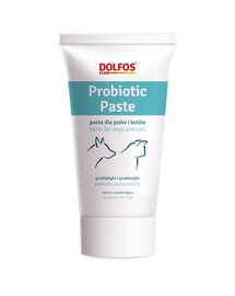 DOLFOS Probiotic Paste : pâte favorisant le bon fonctionnement du système digestif chez les chiens et les chats, 50 g