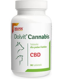 DOLFOS Dolvit Cannabis : complément alimentaire à base de CBD pour chiens et chats