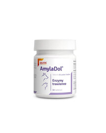 DOLFOS AmylaDol 30 comprimés : enzymes pour les problèmes digestifs chez les chiens et les chats