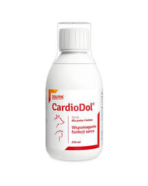 DOLFOS CardioDol : sirop pour chiens et chats favorisant le bon fonctionnement cardiaque, 250 ml