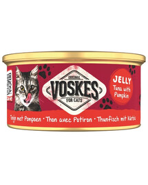 VOSKES Jelly Tuna with Quinoa thon et quinoa en gelée, nourriture complémentaire pour chat 85 g