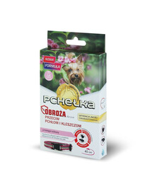 PCHEŁKA Collier contre les tiques et les puces pour chien S 40 cm