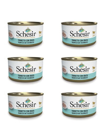SCHESIR Spécialités de la mer Thon avec daurade 6x85 g