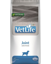 FARMINA Vet Life Dog Joint 12 kg croquettes pour chiens pour des articulations saines + 2 × FARMINA Vet Life Dental Treat Joint Medium/Maxi 100 g (7 pcs) GRATUIT
