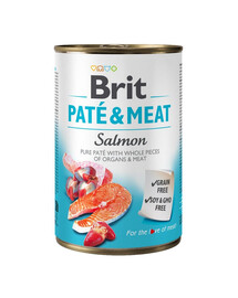 Pate&Meat salmon 400 g pasztet z łososiem dla psa