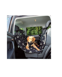 TRIXIE Protège-siège de voiture, demi 0.65 x 1.45 m noir/beige