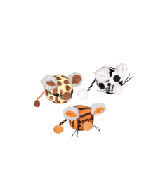 TRIXIE Balls - souris en peluche 4.5 cm