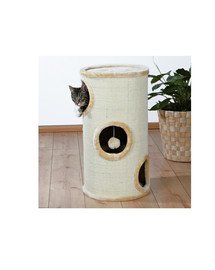 TRIXIE Tunnel/griffoir pour chat en sisal 36 cm/70 cm